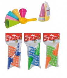 R Simba Sandformen Eis 6tlg. & Fangball Spiel Doppelset