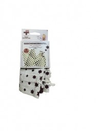 R Teamplayer Geschenkbeutel 3er Pack, Sternmotiv