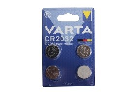 R Varta Electronics CR2032 Knopfzelle 4er