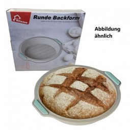 R Backform rund aus Silikon, türkis 