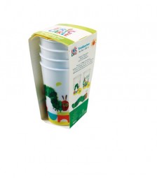 R Trinkbecher Raupe Nimmersatt PP, 4er Set 330 ml