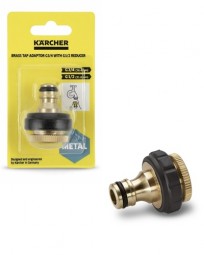 Kärcher Messing Hahnanschluss G3/4 mit 1/2 Reduzierung