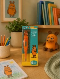 DieMaus digitales Fieberthermometer für Kinder im 2D Maus-Design