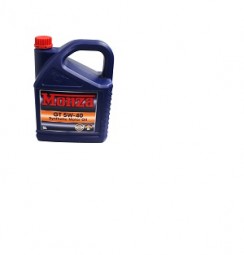 MONZA Motorenöl GT 5W40, 5 Liter im Display