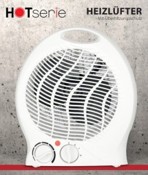 Heizlüfter 2000 W weiß HOTserie