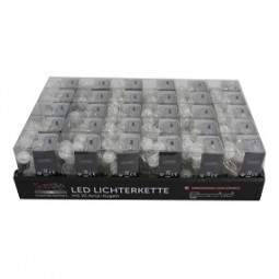 W Lichterkette Mini Acrylball 10 LED mit Timer im Display