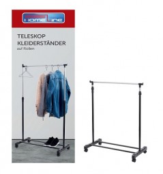 Kleiderständer verstellbar 82x41x90-155 cm