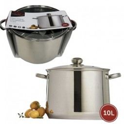 Kochtopf 10 Ltr. Ø 26 cm mit Glasdeckel