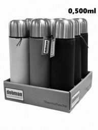 Thermoflasche Edelstahl 500 ml in 3 Farben
