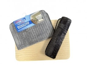 Badematte Microfaser 50x70 cm in 3 Farben