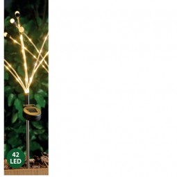 Solar Gartenstecker Glühwürmchen 42 LED, H x 70 cm