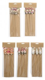 W Deko Stecker 3er Pack, 5 versch. Modelle