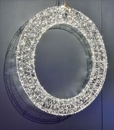 W Kranz 1800 LED Ø 70 cm mit Timer