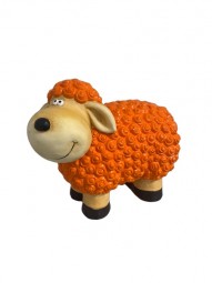 G Deko Schaf H x 43,5 cm, orange