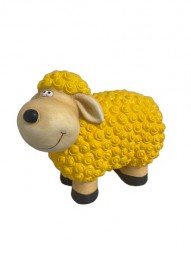 G Deko Schaf H x 43,5 cm, gelb