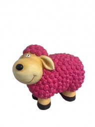 G Deko Schaf H x 43,5 cm, pink
