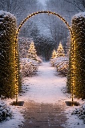 W Lichterbogen H x 230 cm, 500 LED