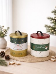 W Gebäckdose - Turm mit Tragegriff 3er Set, in 2 Designs