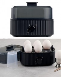 Eierkocher 300 W - Schwarz matt