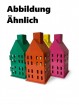 Dekohaus aus Metall H x 30 cm, in 4 Farben