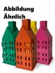 Dekohaus aus Metall H x 40 cm, in 4 Farben