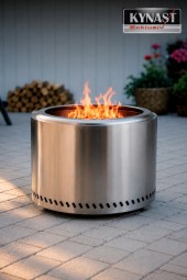 Feuerstelle aus Edelstahl Ø 48,5 cm