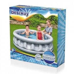 SO Pool Ø 152 x 43 cm in silber BESTWAY®